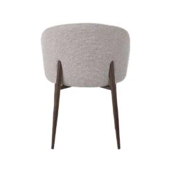 Yuki Eetkamerstoel Naturel met walnoot poot