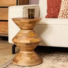 Guus Bijzettafel mangohout 33 cm (retourdeal 281)