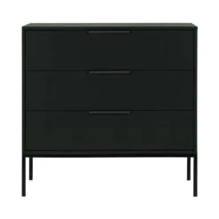 Adam Ladekast grenen zwart 94cm