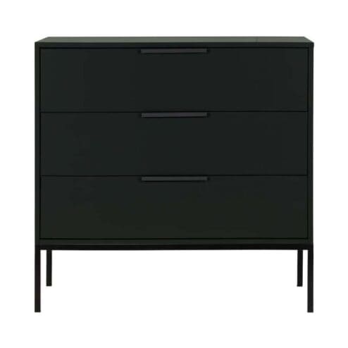 Adam Ladekast grenen zwart 94cm