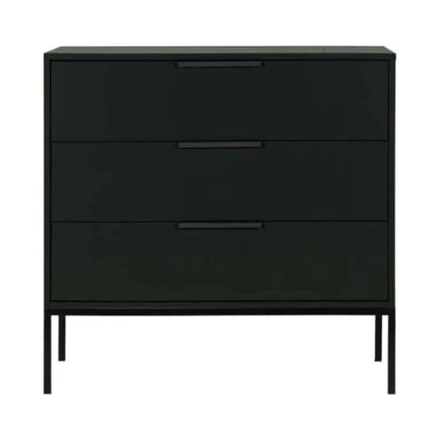 Adam Ladekast grenen zwart 94cm