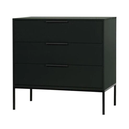 Adam Ladekast grenen zwart 94cm