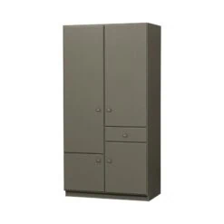 Alfie Kledingkast smal grenen groen 107cm