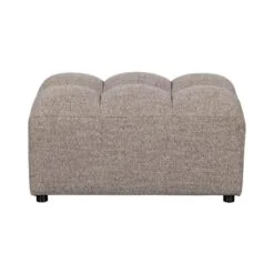 Allure Hocker geweven stof bruin melange