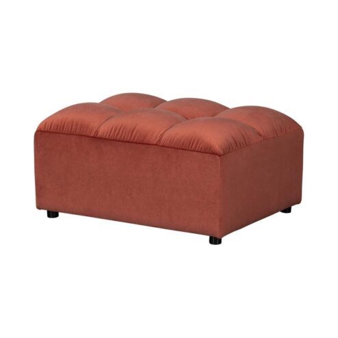 Allure Hocker velvet koper
