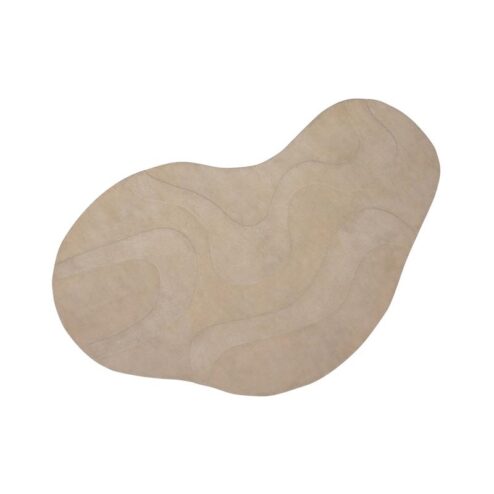 Alya vloerkleed organisch gebroken wit 170x240cm