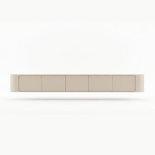 Amy Tv meubel Zand mangohout 235 cm