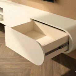 Arco zwevend Tv meubel Zand 220 cm