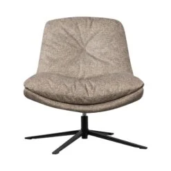 Arve Draaifauteuil naturel melange