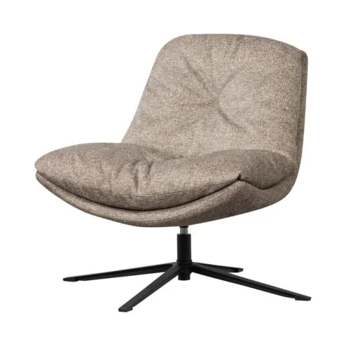 Arve Draaifauteuil naturel melange