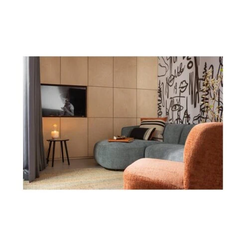 Atty Draaifauteuil velvet terracotta