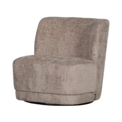 Atty Draaifauteuil velvet zand