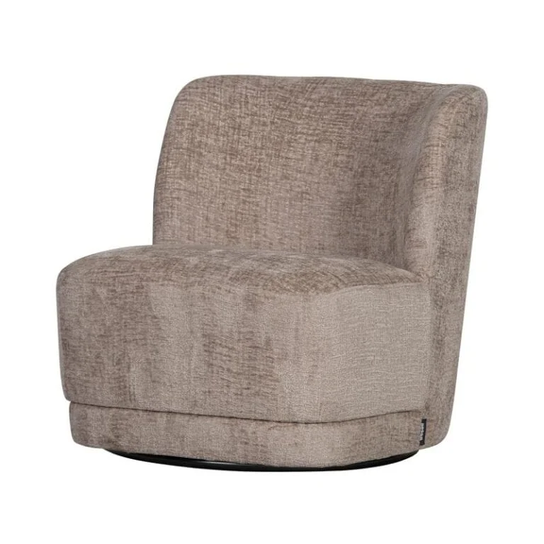 Atty Draaifauteuil velvet zand