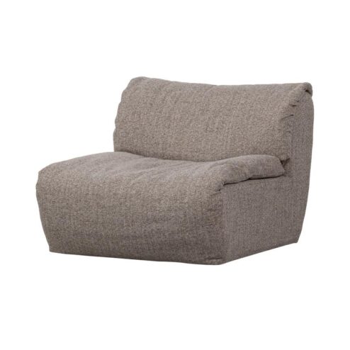 Baggy 1-zits element bruin melange