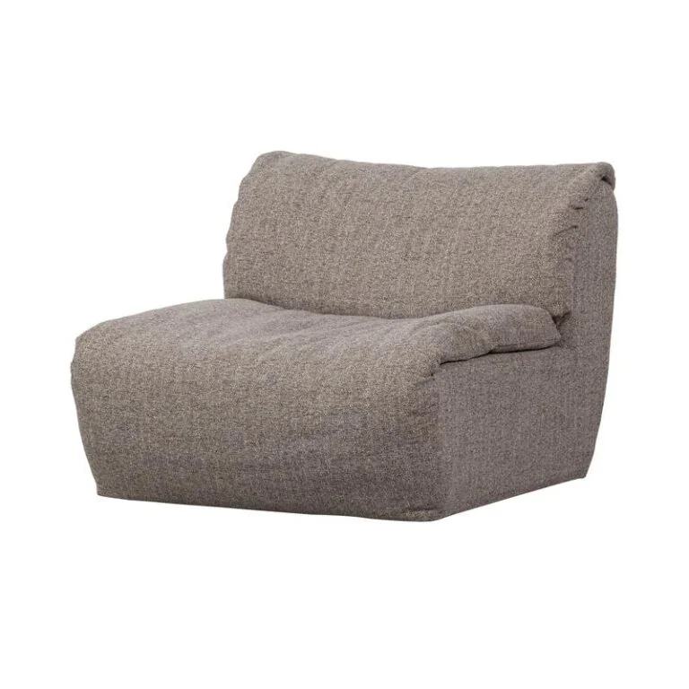 Baggy 1-zits element bruin melange