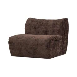 Baggy 1-zits element chenille donkerbruin