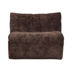 Baggy 1-zits element chenille donkerbruin