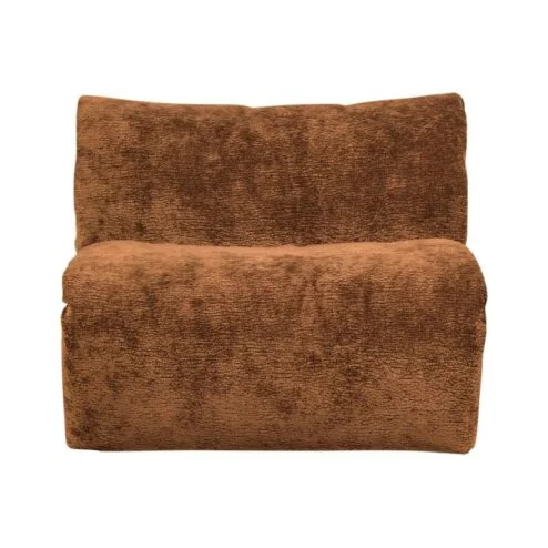 Baggy 1-zits element chenille middenbruin