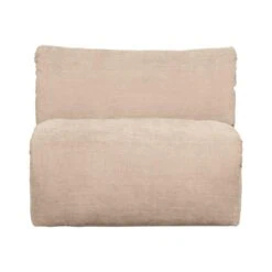 Baggy 1-zits element geweven chenille zand