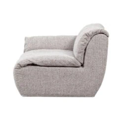 Baggy 1-zits element met arm links naturel melange