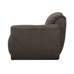 Baggy 1-zits element met arm rechts warmgrijs melange