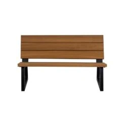 Banco Tuinbank hout/metaal naturel 138cm