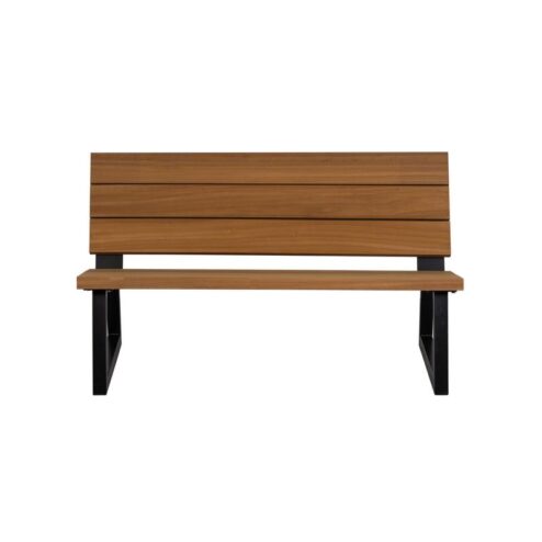 Banco Tuinbank hout/metaal naturel 138cm