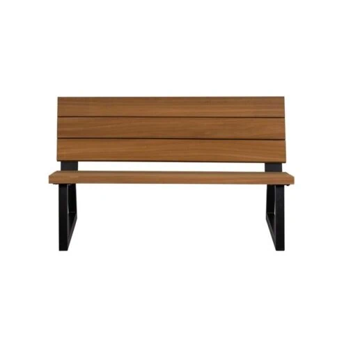 Banco Tuinbank hout/metaal naturel 138cm