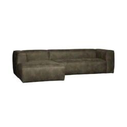 Bean Hoekbank links ecoleer groen 305cm