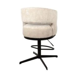 Beau Barstoel draaipoot Naturel