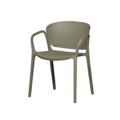 Bent Tuinstoel kunststof groen