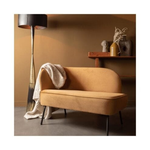 Blackout Too 1-lichts Vloerlamp metaal zwart/messing