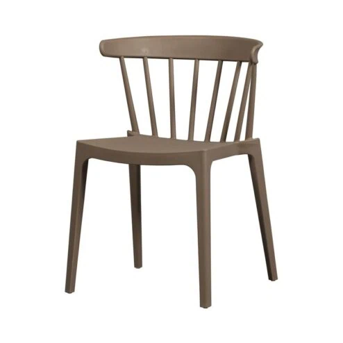 Bliss Tuinstoel kunststof bruin melange