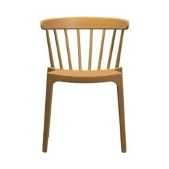 Bliss Tuinstoel kunststof cognac melange