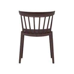 Bliss Tuinstoel kunststof paars/bruin