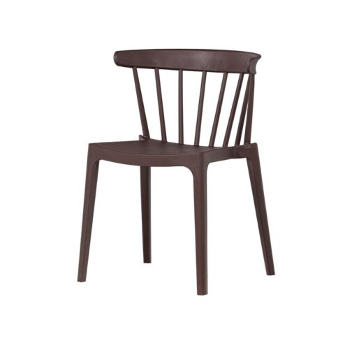 Bliss Tuinstoel kunststof paars/bruin