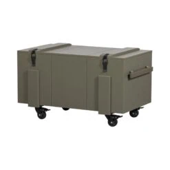 Bobby Opbergkist grenen groen 100cm