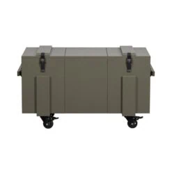 Bobby Opbergkist grenen groen 100cm