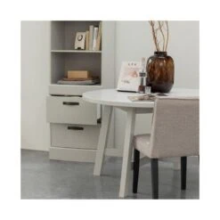 Bold Boekenkast grenen wit