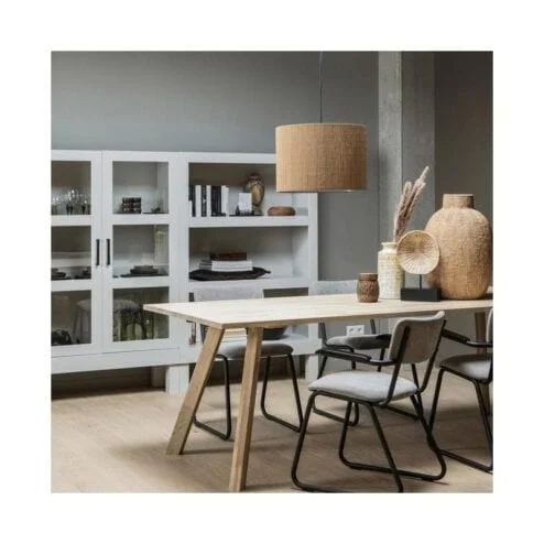 Bonk Open kast grenen grijs 107cm