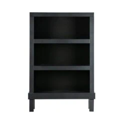 Bonk Open kast grenen zwart 107cm