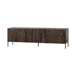 Bono Gravure Tv meubel essenhout bruin 180cm