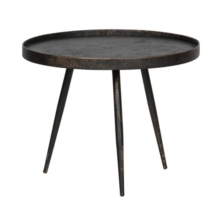 Bounds Bijzettafel hout/metaal goud 58cm