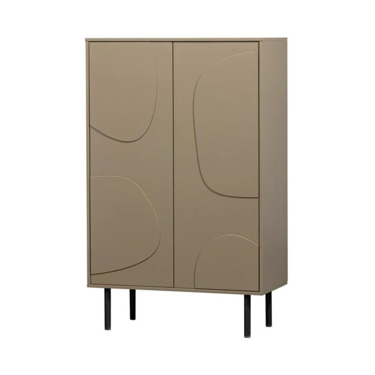 Cadiz Opbergkast grenen taupe 85cm