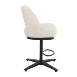 Caldes Barstoel Gebroken wit