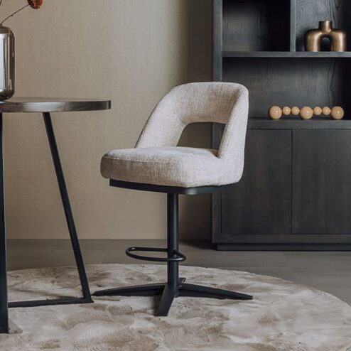 Caldes Barstoel Gebroken wit