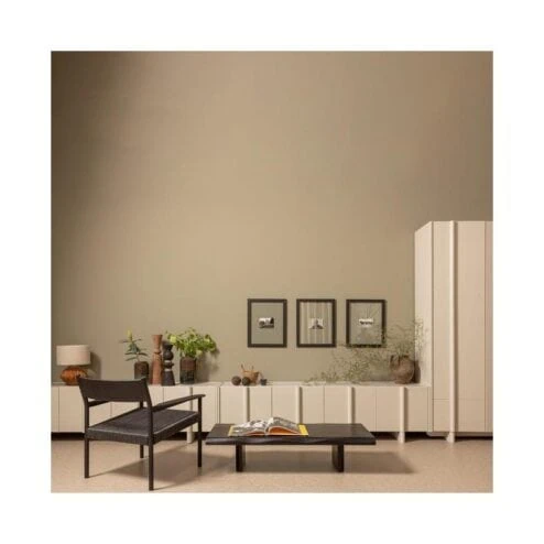 Cali Salontafel mangohout zwart 120cm