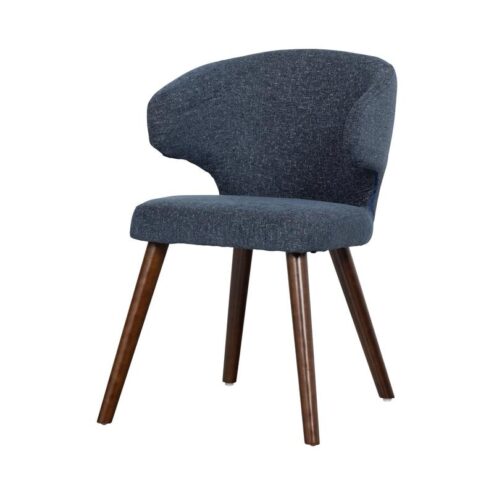 Cape Eetkamerstoel stof blauw