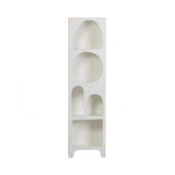 Caz Vakkenkast smal wit 48cm