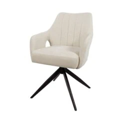 Cervo Eetkamerstoel Gebroken wit